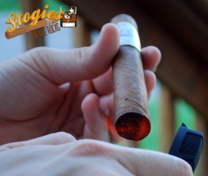 Xikar Stratosphere Toasting the Foot of a Cigar