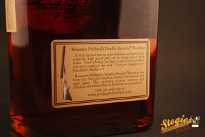 Prichard's Double Barrel Bourbon - Label Back