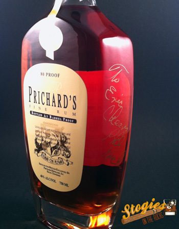 Prichard's Fine Rum - Signed Bottle