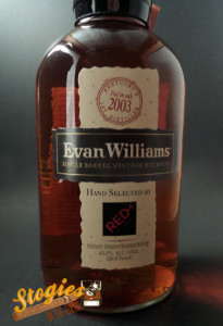Evan Williams Single Barrel 2003 - Bottle
