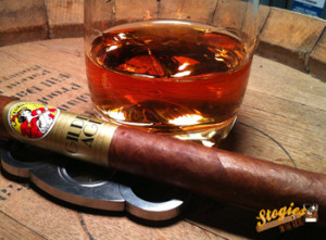 La Gloria Cubana Gilded Age Paired with Belle Meade Bourbon - 1st Third