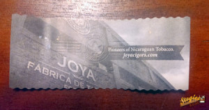 Joya de Nicaragua Cuatro Cinco - Back Label
