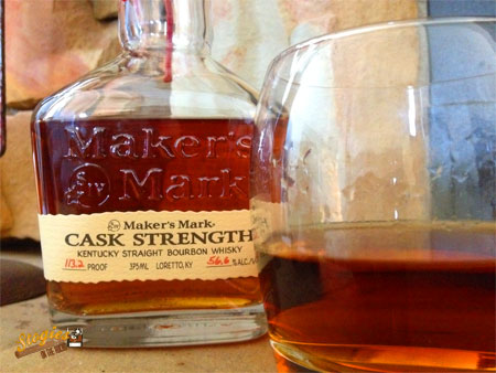 Maker's Mark Cask Strength Bourbon- Glass
