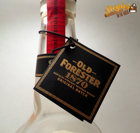 Old Forester 1870 - Hang Tag