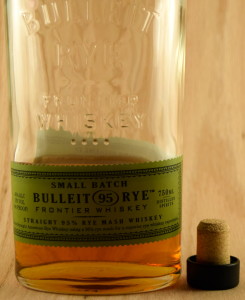 Bulleit Rye Bottle Badge and Cork